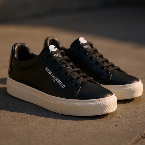 KARL LAGERFELD • Chella Platform Sneakers Includes Box - Picture 8 of 8